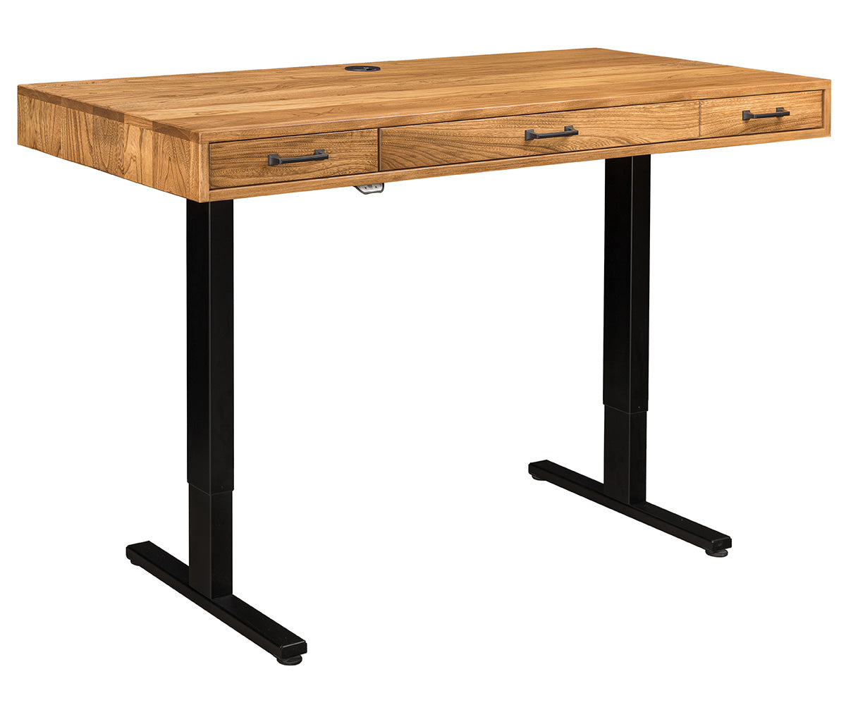 SFC Amish Bordeaux Lift Desk
