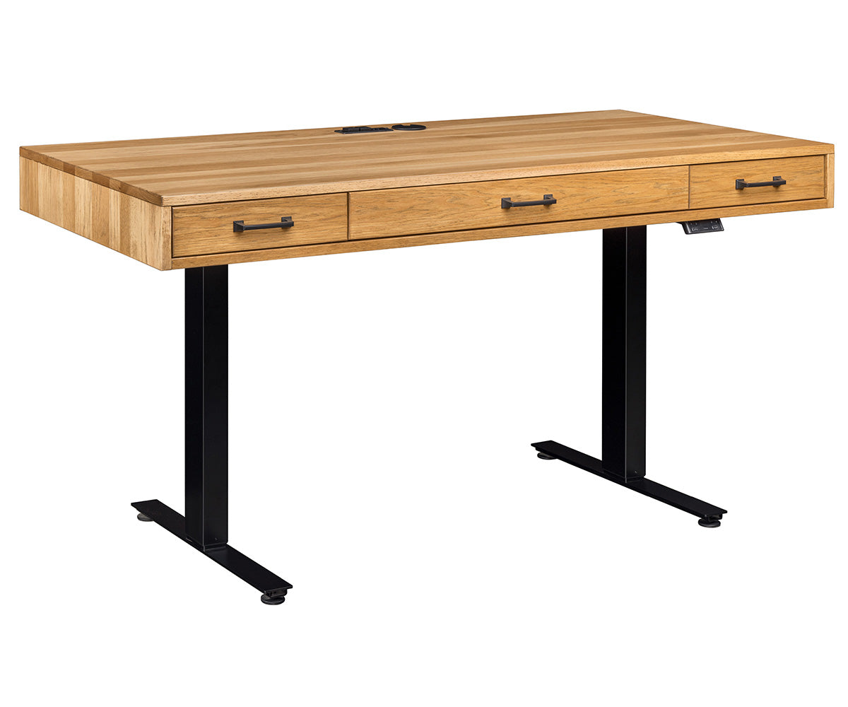 SFC Amish Bordeaux Lift Desk