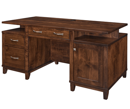 SFC Amish Integra Double Drawer Pedestal Desk