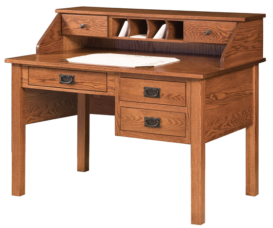 SFC Amish Mission Desk with Paymaster Hutch