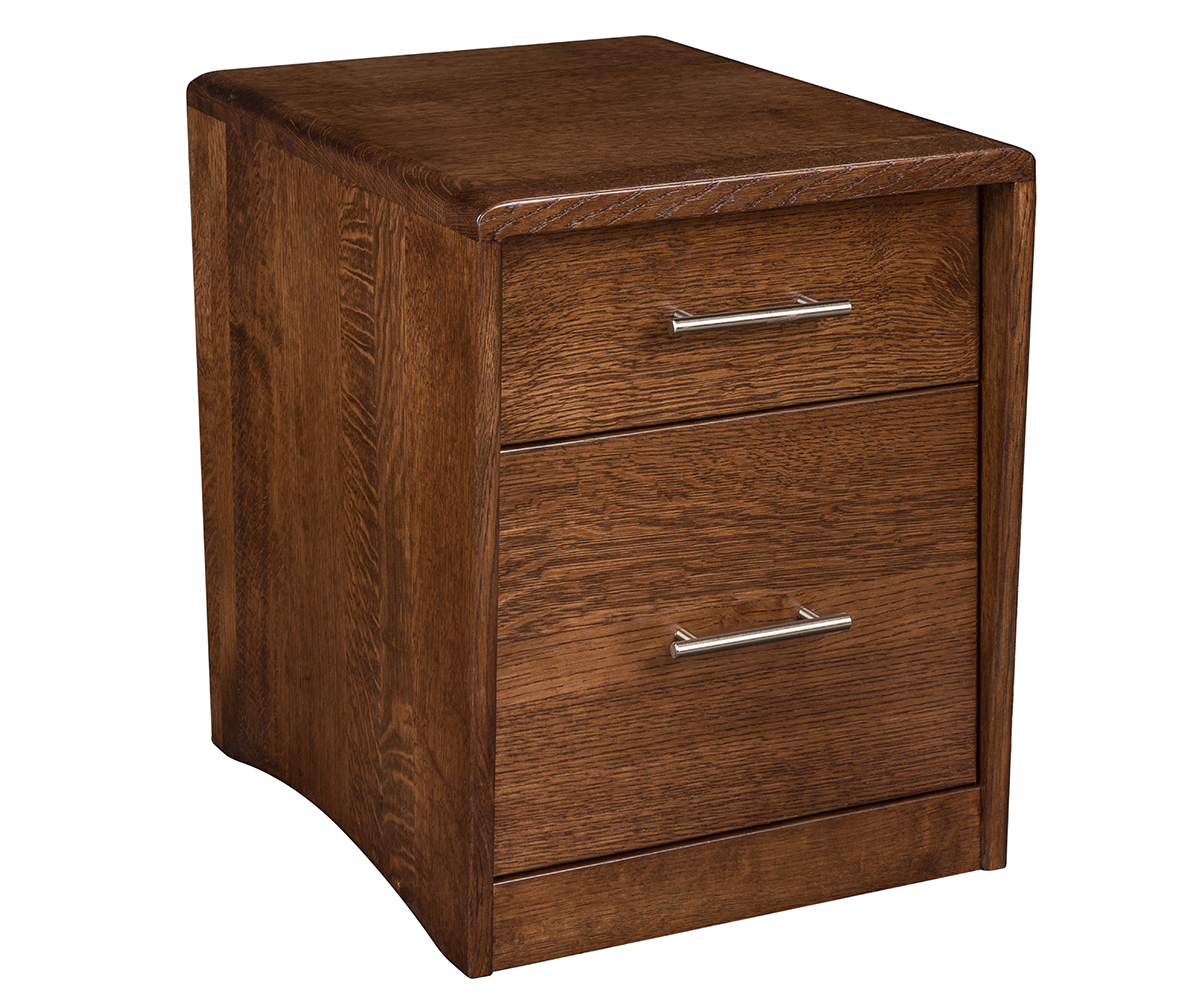 SFC Amish Nova 2 Drawer Rolling File Cabinet