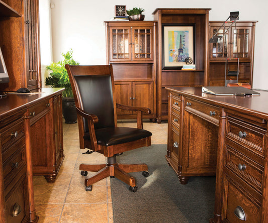 SFC Amish Belmont Corner and Return Desk