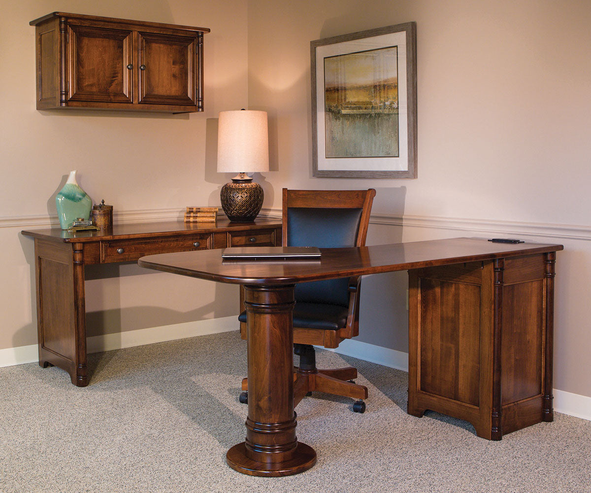 SFC Amish Belmont Pedestal Desk