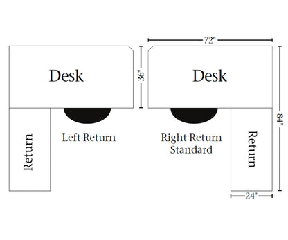 SFC Amish Boston Corner and Return Desk