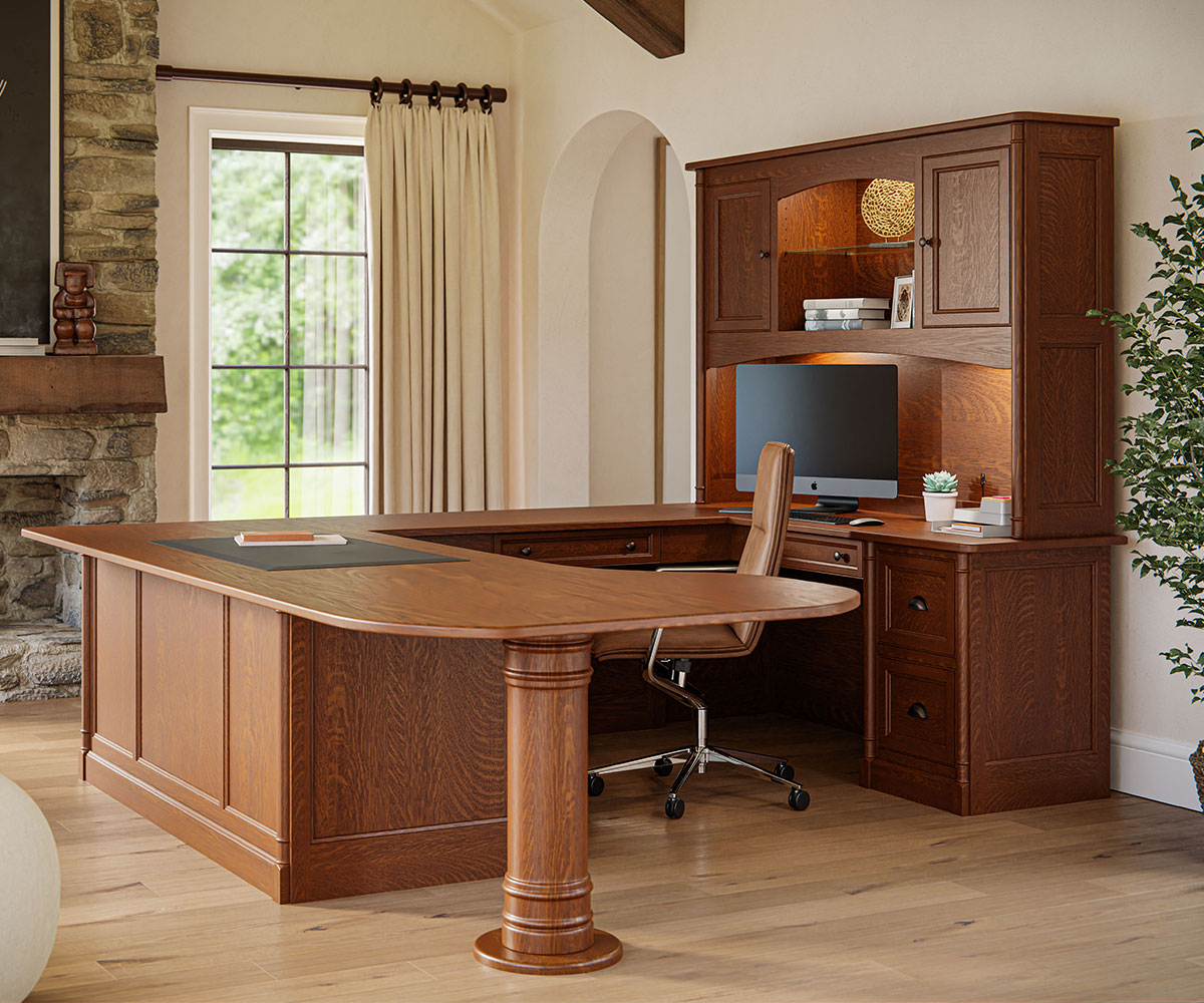 SFC Amish Covington  Corner Desk