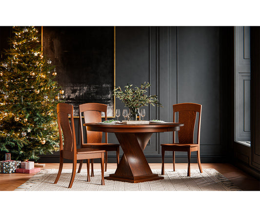 SFC Amish Lexington Single Pedestal Table