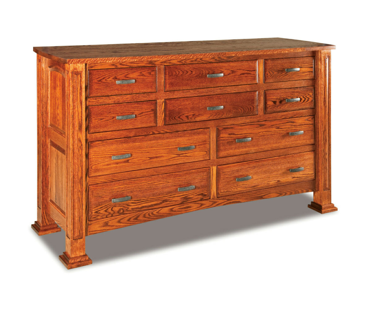 SFC Amish Lexington Ten Drawer Dresser