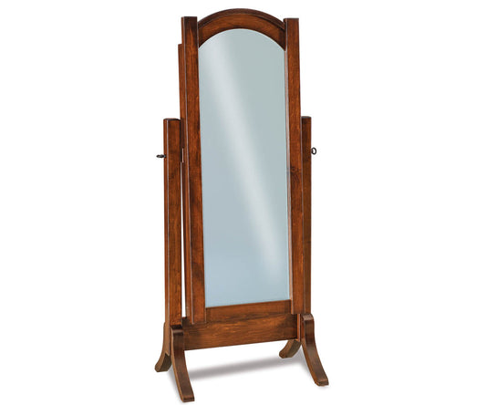 SFC Amish Lexington Beveled Cheval Mirror