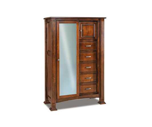 SFC Amish Lexington Sliding Door Chifferobe QuickShip