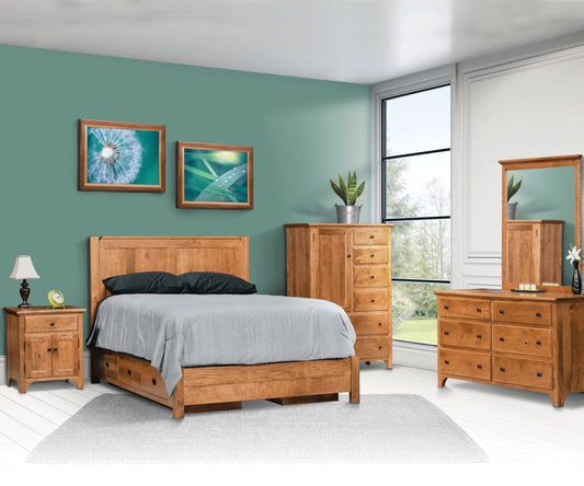SFC Amish Bradford Panel Bed