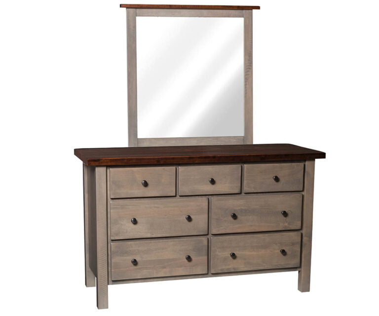 SFC Amish Sawyer Wood Mirror