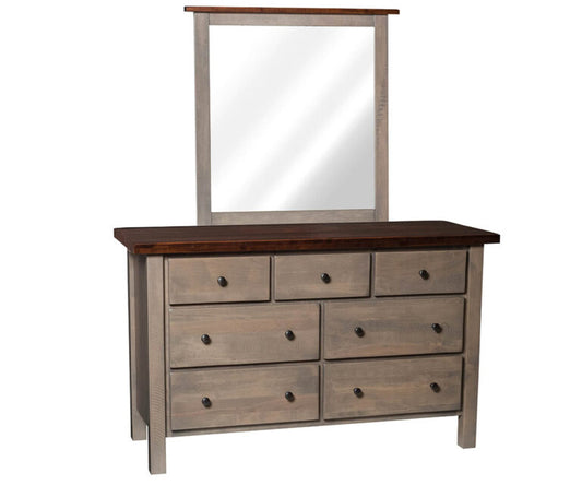 SFC Amish Sawyer Wood Mirror