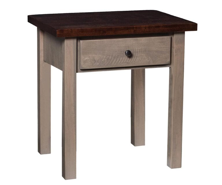 SFC Amish Sawyer Wood Nightstand