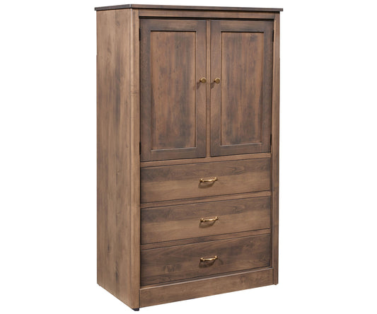 SFC Amish Vermilion Armoire