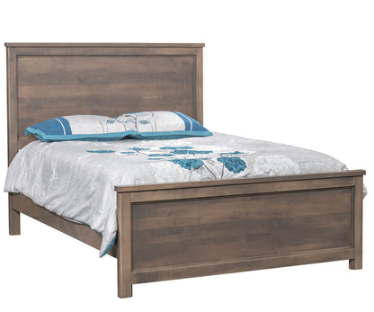SFC Amish Vermilion Panel Bed