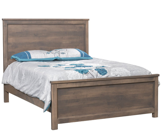 SFC Amish Vermilion Panel Bed