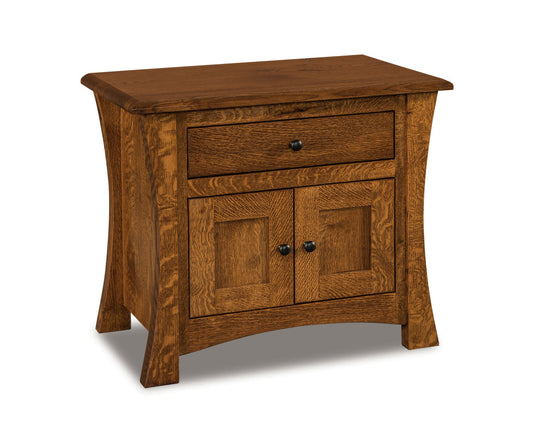 SFC Amish Matison One Drawer, Two Door Nightstand