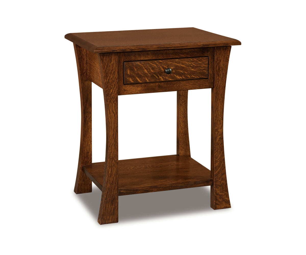 SFC Amish Matison One Drawer Open Nightstand