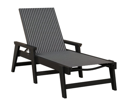 Mayhew Sling Chaise Lounge With Arms