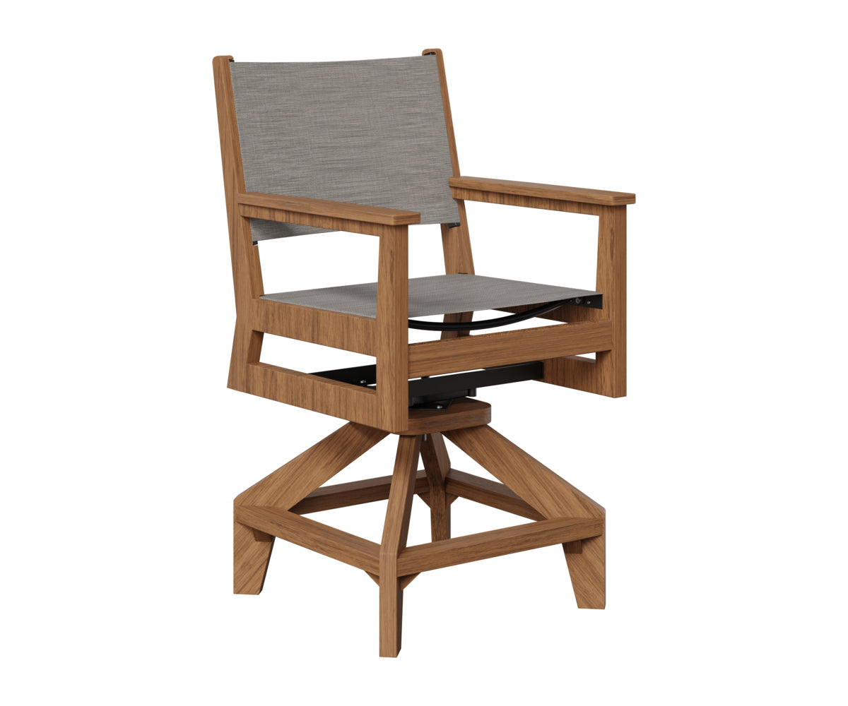 Mayhew Padded Sling Swivel Counter Chair