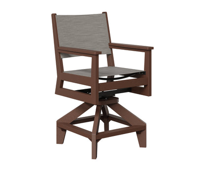 Mayhew Padded Sling Swivel Counter Chair