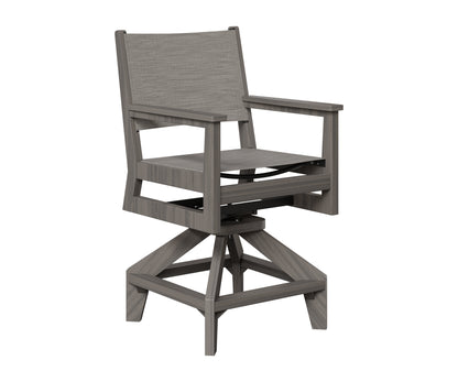 Mayhew Padded Sling Swivel Counter Chair