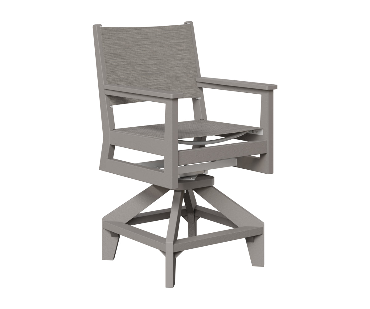 Mayhew Padded Sling Swivel Counter Chair