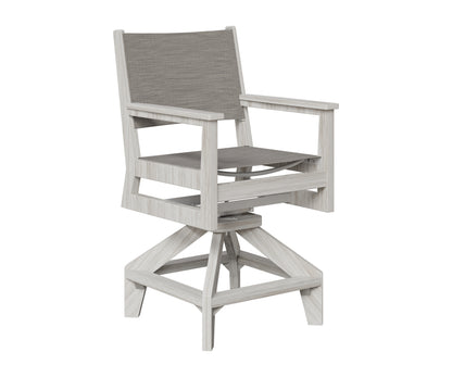 Mayhew Padded Sling Swivel Counter Chair
