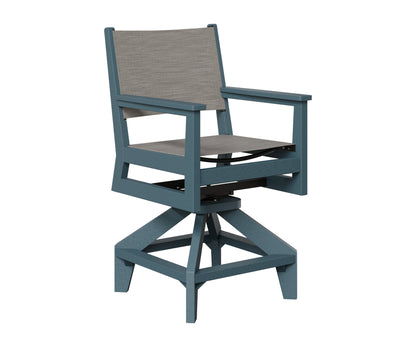 Mayhew Padded Sling Swivel Counter Chair