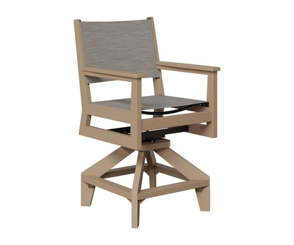 Mayhew Padded Sling Swivel Counter Chair