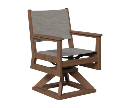 Mayhew Padded Sling Swivel Rocker Dining Chair
