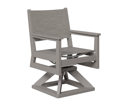 Mayhew Padded Sling Swivel Rocker Dining Chair