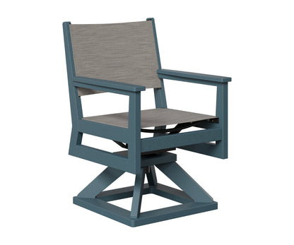 Mayhew Padded Sling Swivel Rocker Dining Chair