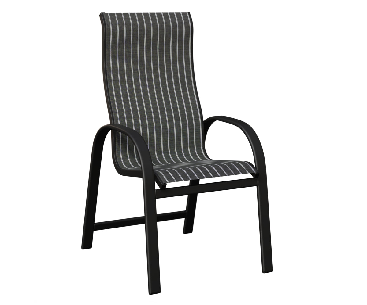 Murphy High Back Padded Sling Dining Chair