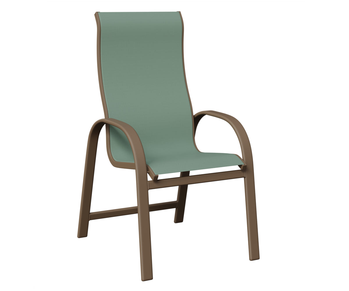 Murphy High Back Padded Sling Dining Chair