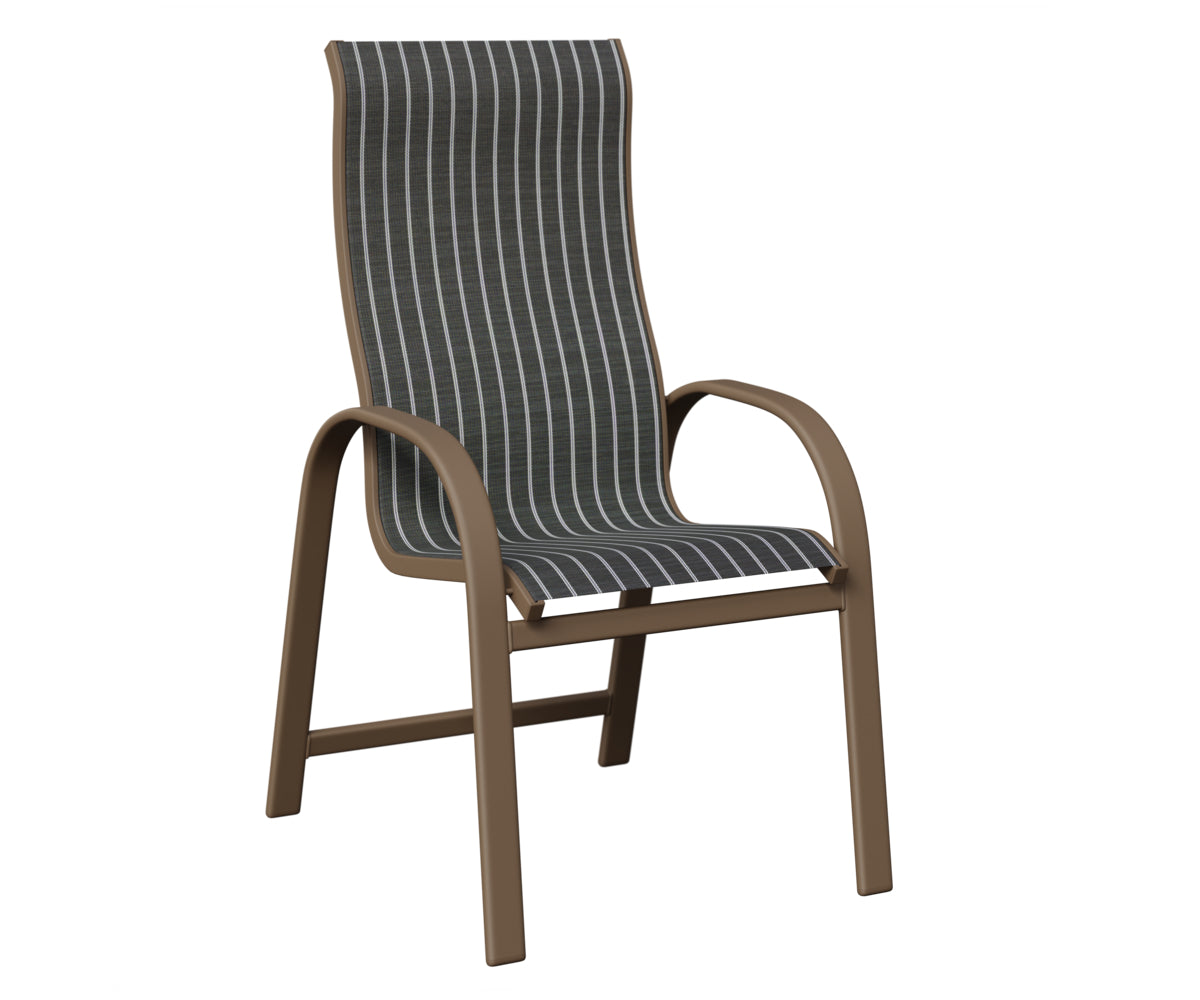 Murphy High Back Padded Sling Dining Chair