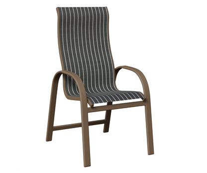 Murphy High Back Padded Sling Dining Chair