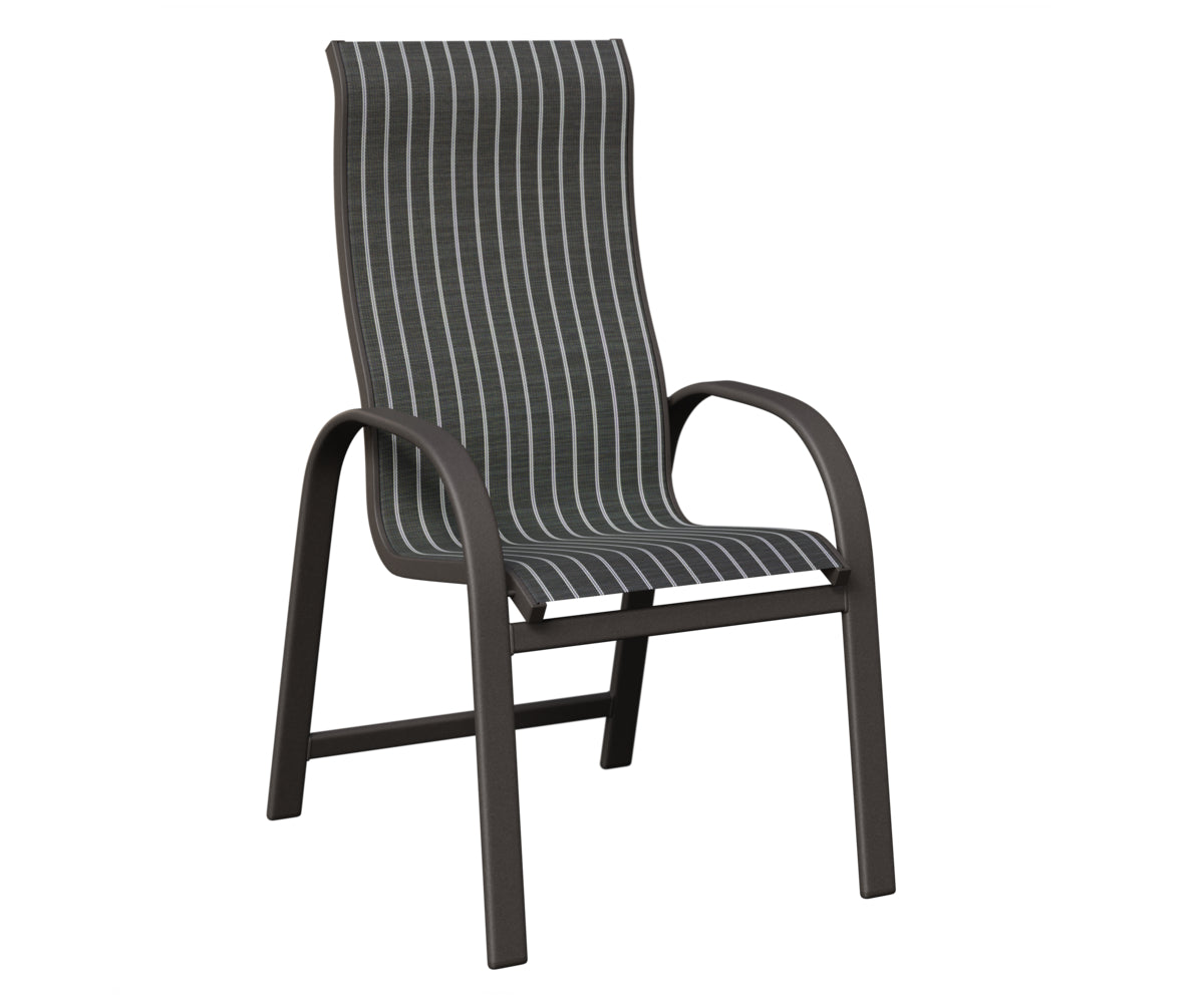 Murphy High Back Padded Sling Dining Chair