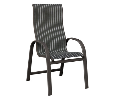 Murphy High Back Padded Sling Dining Chair