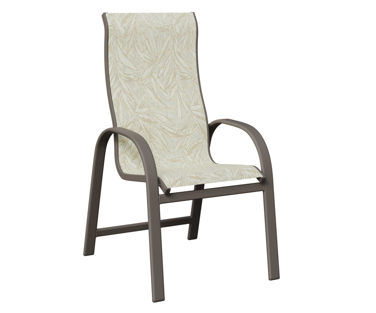 Murphy High Back Padded Sling Dining Chair