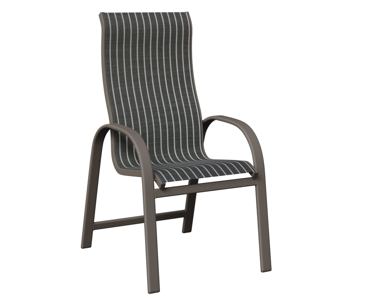 Murphy High Back Padded Sling Dining Chair