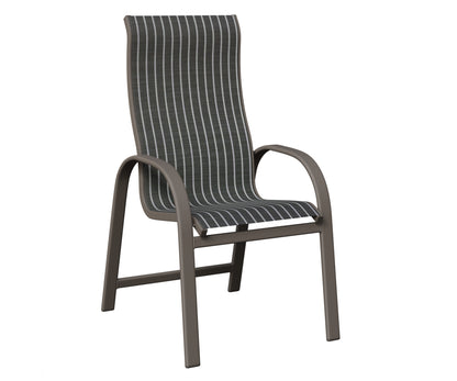 Murphy High Back Padded Sling Dining Chair