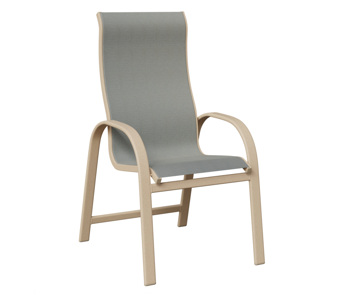 Murphy High Back Padded Sling Dining Chair