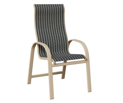 Murphy High Back Padded Sling Dining Chair