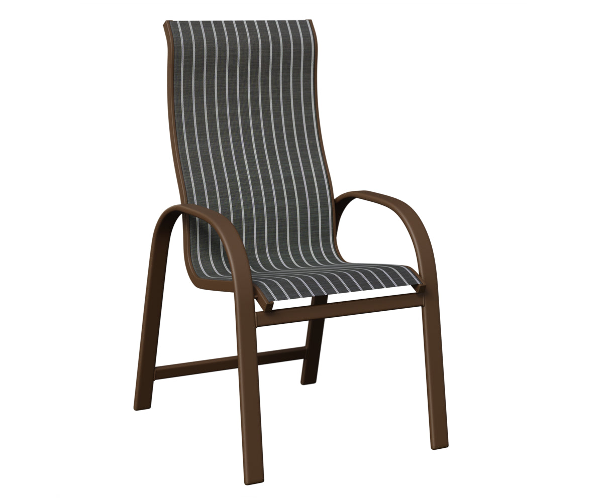 Murphy High Back Padded Sling Dining Chair