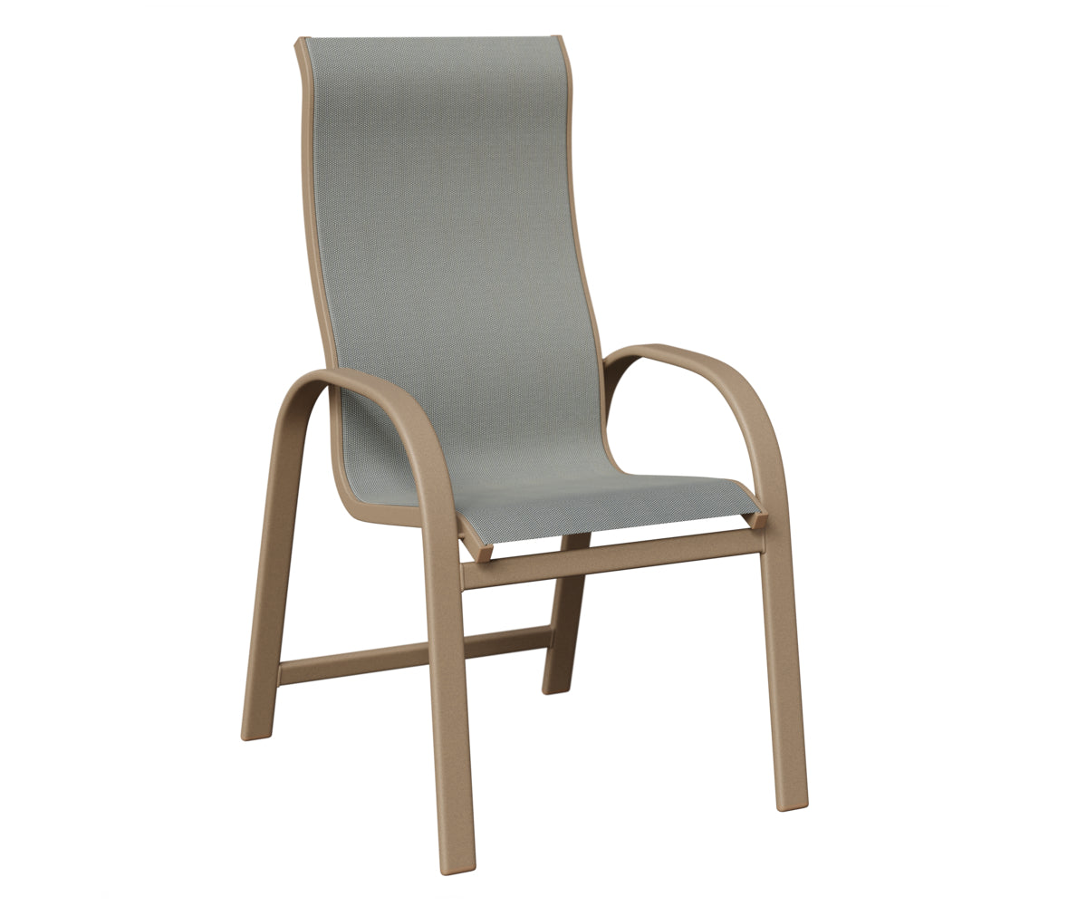 Murphy High Back Padded Sling Dining Chair
