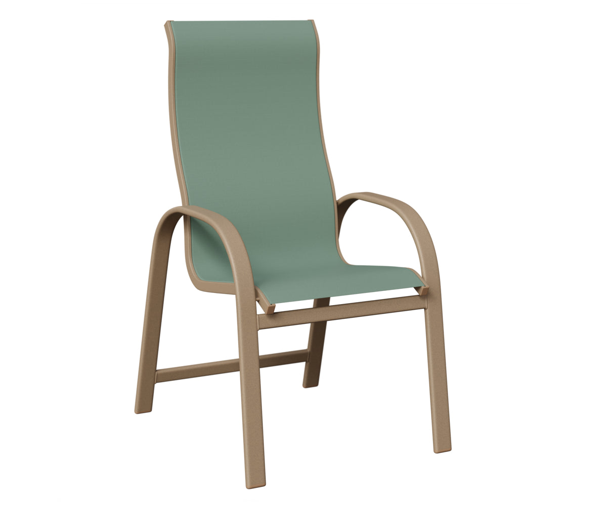 Murphy High Back Padded Sling Dining Chair
