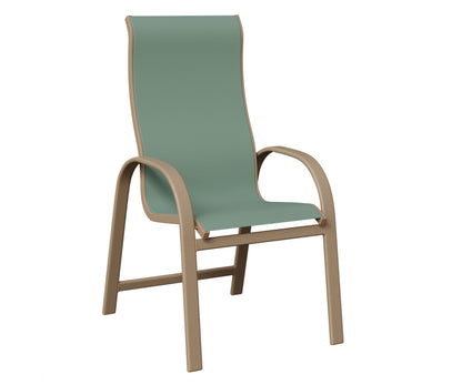 Murphy High Back Padded Sling Dining Chair
