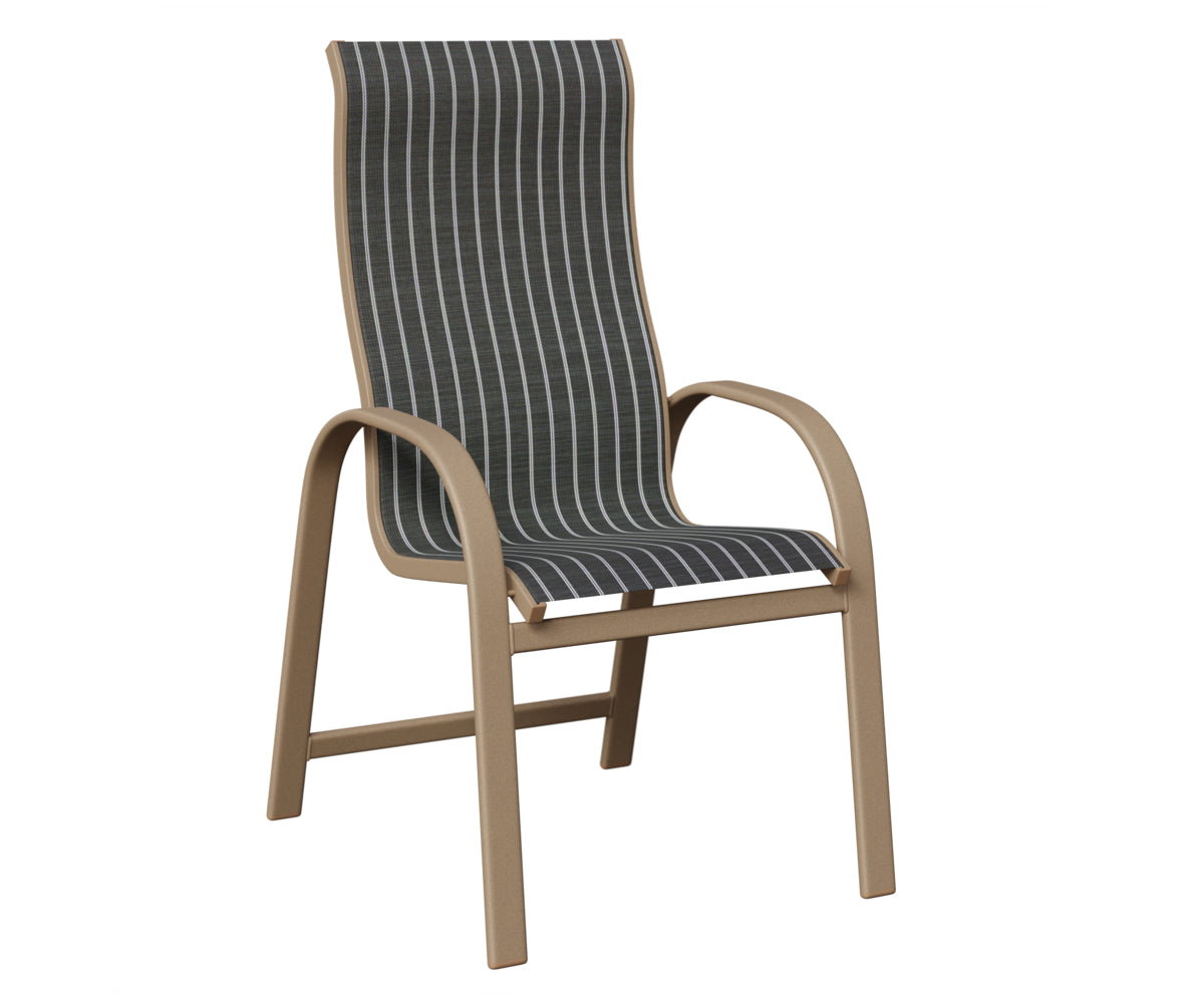 Murphy High Back Padded Sling Dining Chair
