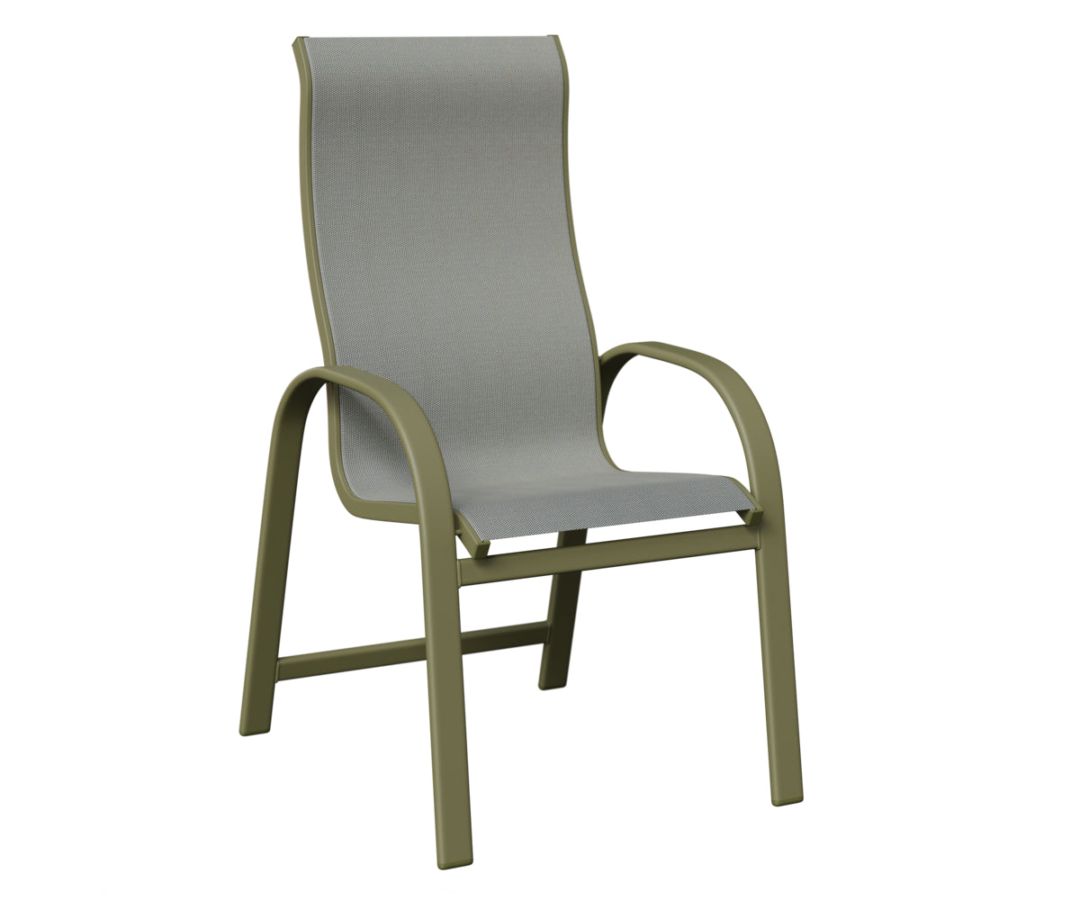 Murphy High Back Padded Sling Dining Chair